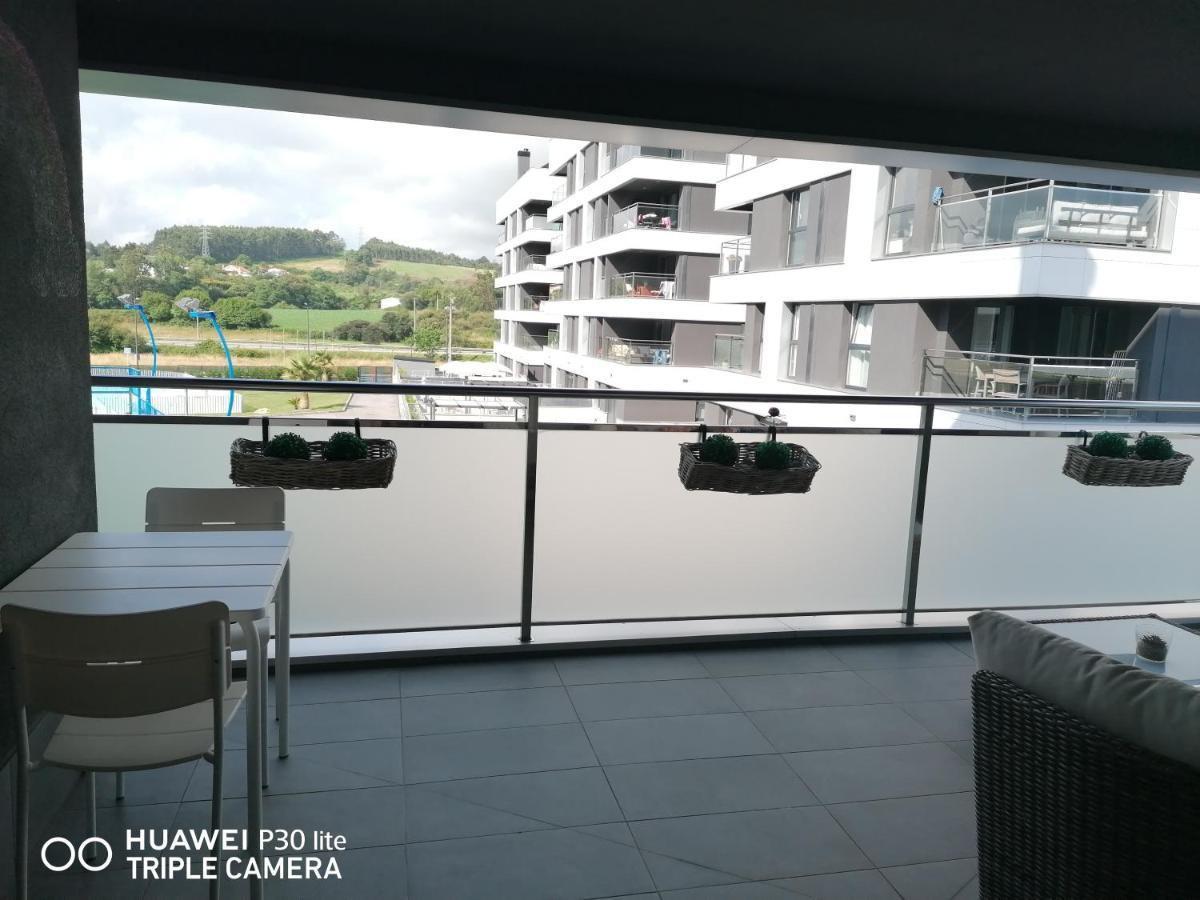 Luminoso Apartamento En Circulo Miramar Luanco Exterior photo